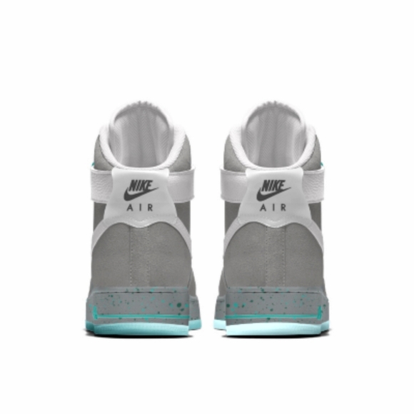 Exclusive Nike 1 of 1 Air Force 1 High NIKE MAG "Marty Mcfly" - Picture 4 of 11